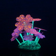 DECORAZIONE AQUA LUMO PIANTA TRIFOGLIO VIOLA CM 8,5X9X9,5    